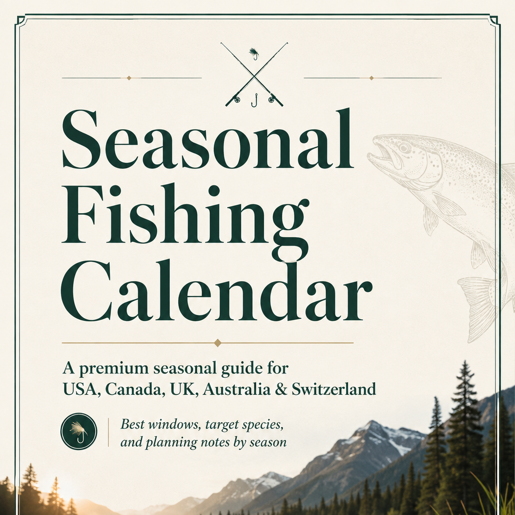 Seasonal Fishing Calendar (Digital Download)