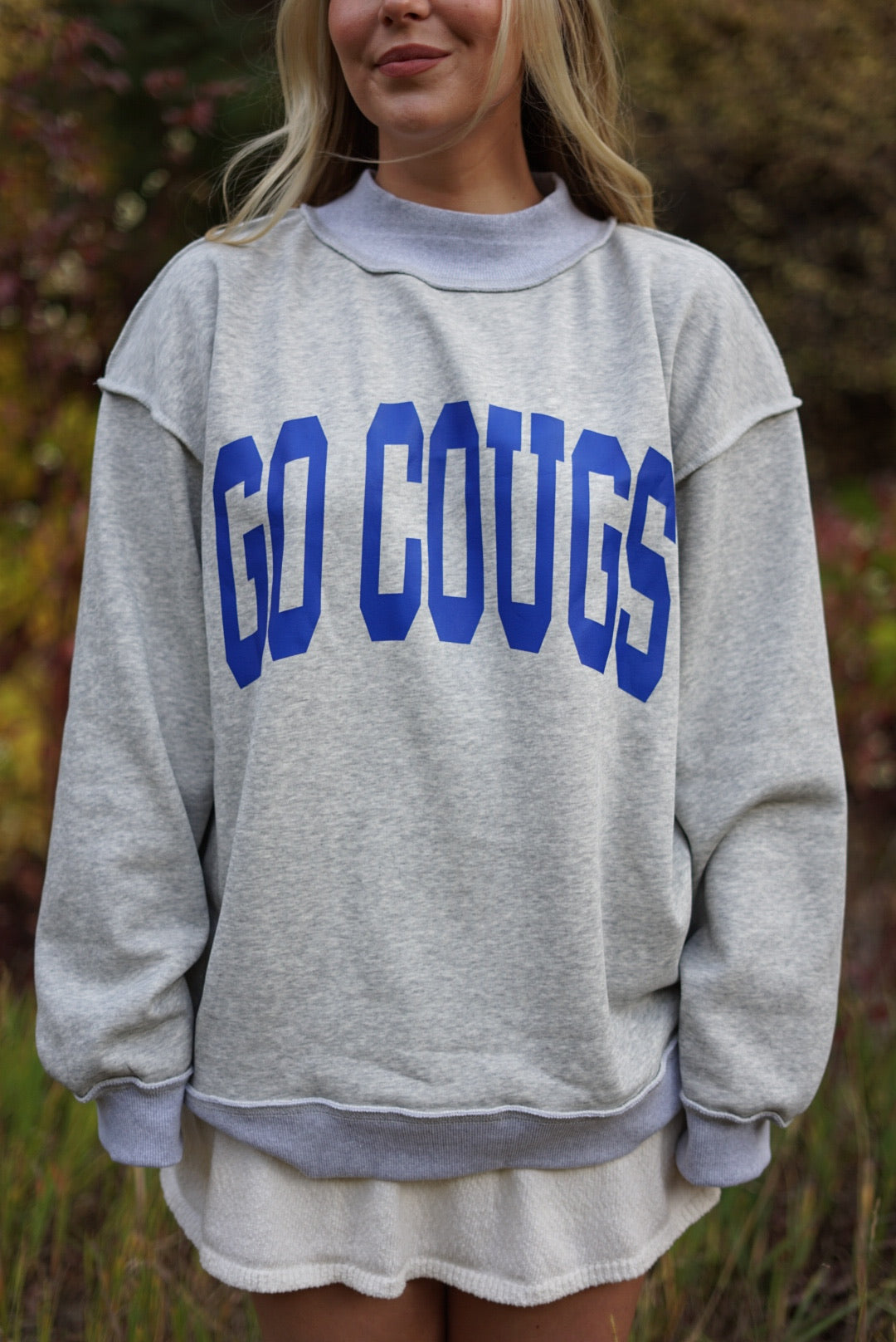 BYU Reversible Mockneck