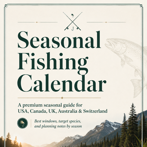 Seasonal Fishing Calendar (Digital Download)