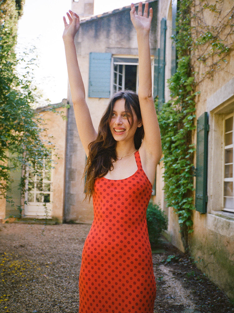 Allegra Polka Dress