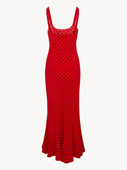 Allegra Polka Dress