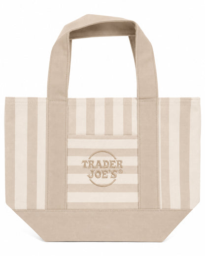 Trader Joe's Stripe Tote