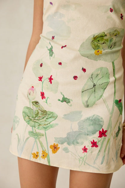 Lily Pond Mini Dress